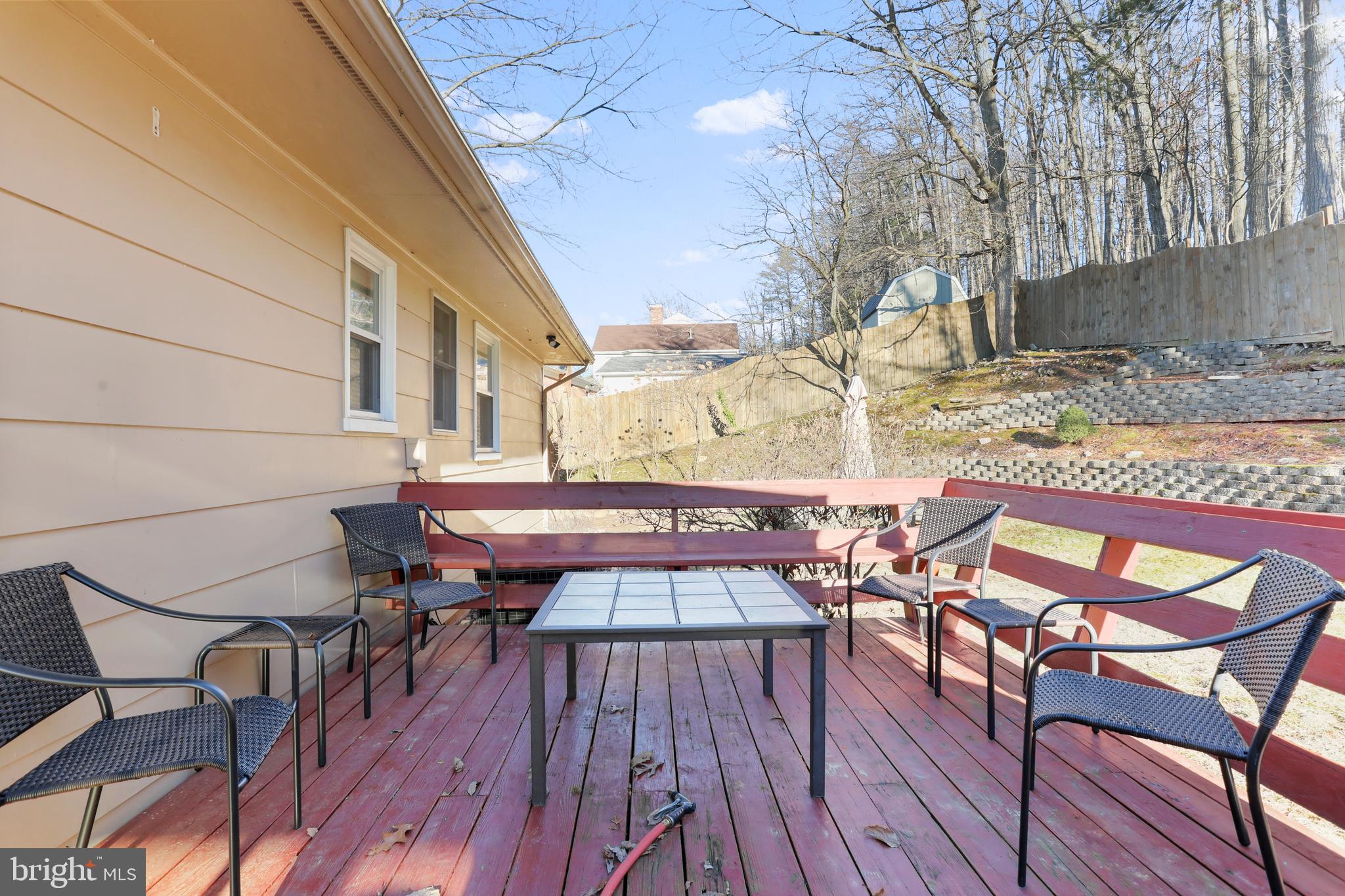 123 Gloucester Road Front Royal, VA 22630 - Photo 42 of 50 Large deck with built in seating