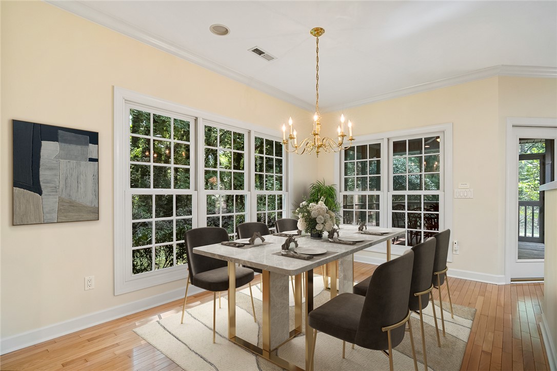 600 Downs Loop Clemson, SC 29631 - Photo 15 of 42 Dining Area - Virtual Staging