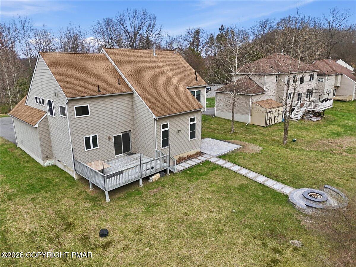 241 Dryden Road Stroudsburg, PA 18360 - Photo 78 of 101 Aerial View Rear Exterior