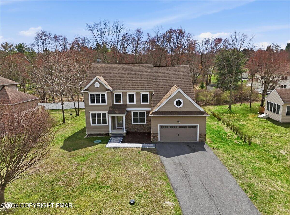 241 Dryden Road Stroudsburg, PA 18360 - Photo 81 of 101 Aerial View Front Exterior
