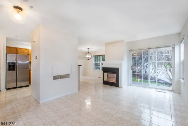 a view of a livingroom with a fireplace