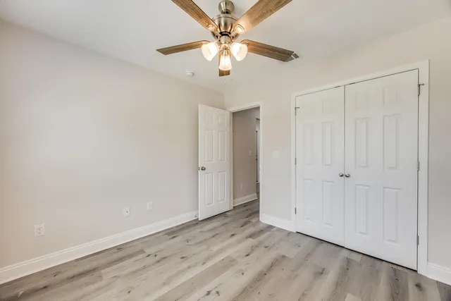 wooden floor in an empty room