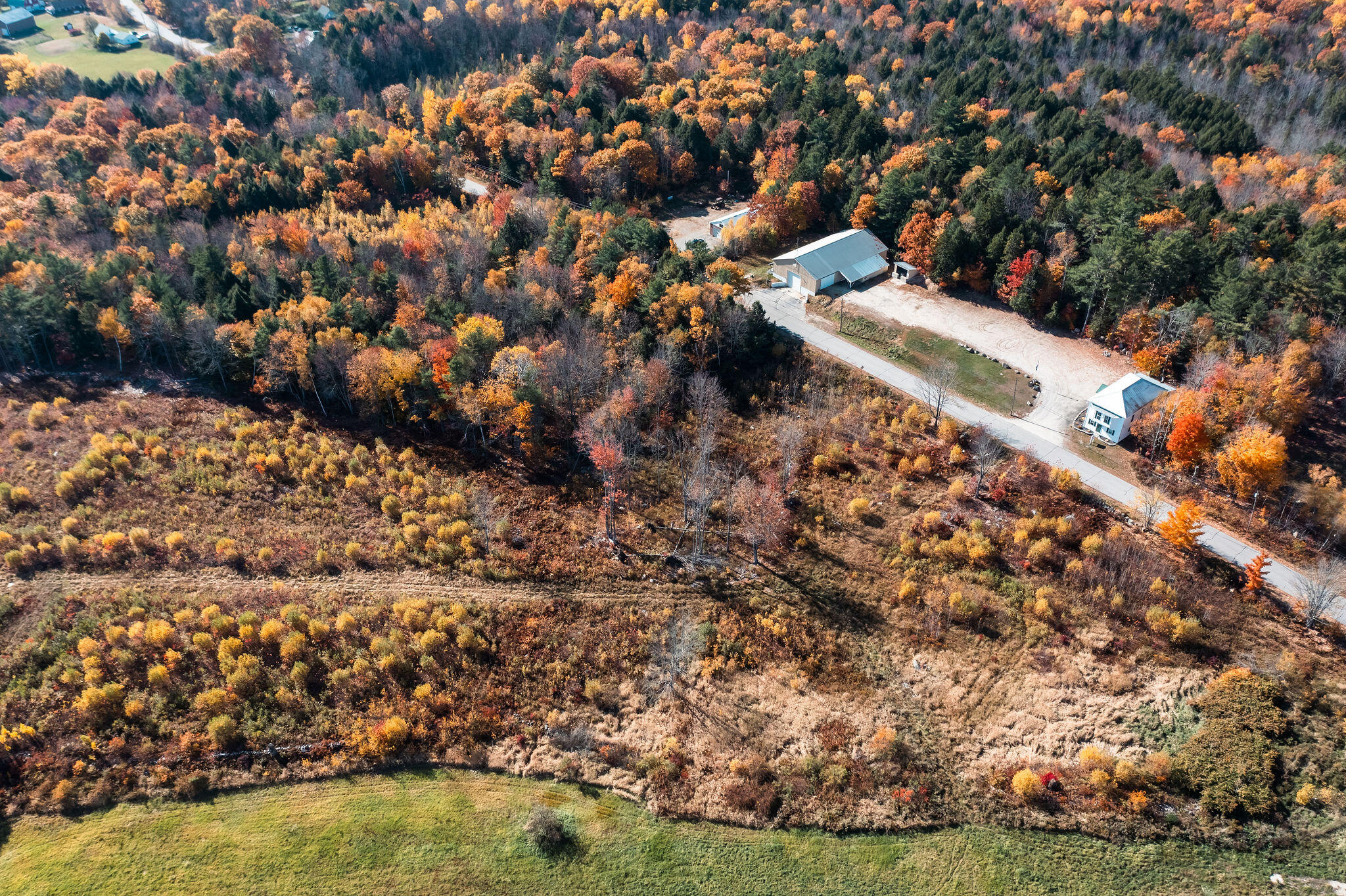 1c Centre Road Wales, ME 04280 - Photo 11 of 29 Aerial shot