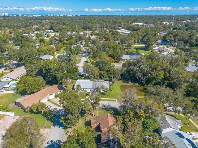 a view of a city with ocean view