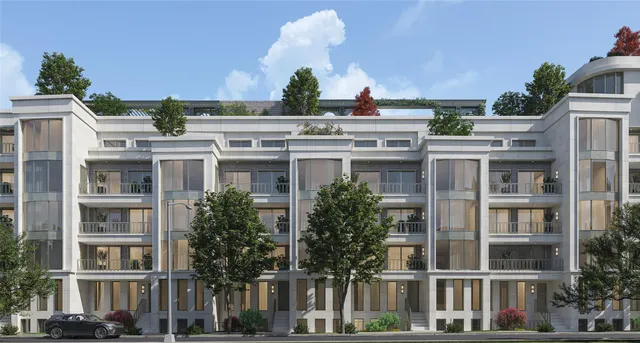 a view of building with yard