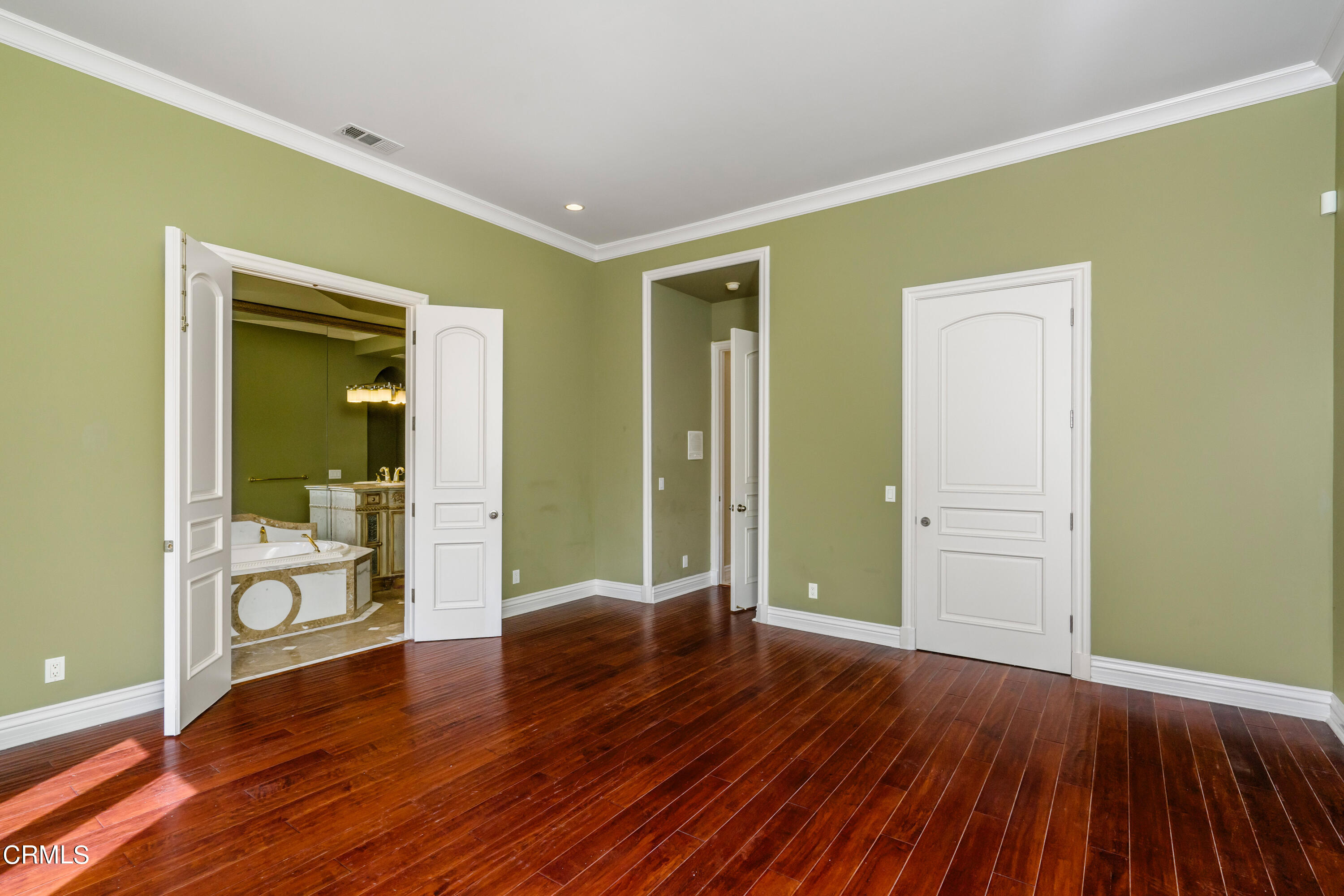 1165 Arden Road Pasadena, CA 91106 - Photo 10 of 25 wooden floor in an empty room with a window