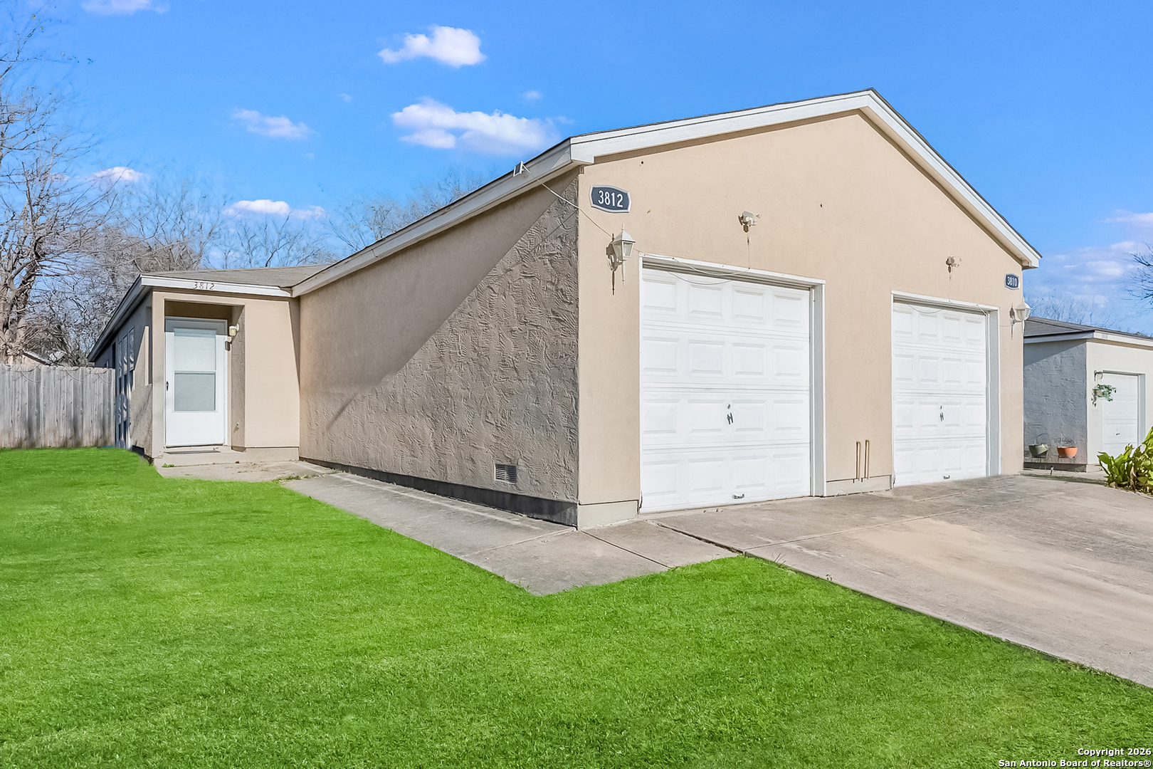 3812 Maverick Crk Road San Antonio, TX 78247 - Photo 3 of 24 a view of a back yard of the house