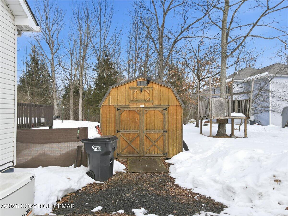 199 Magic Mountain Road Henryville, PA 18332 - Photo 56 of 74 a view of a backyard