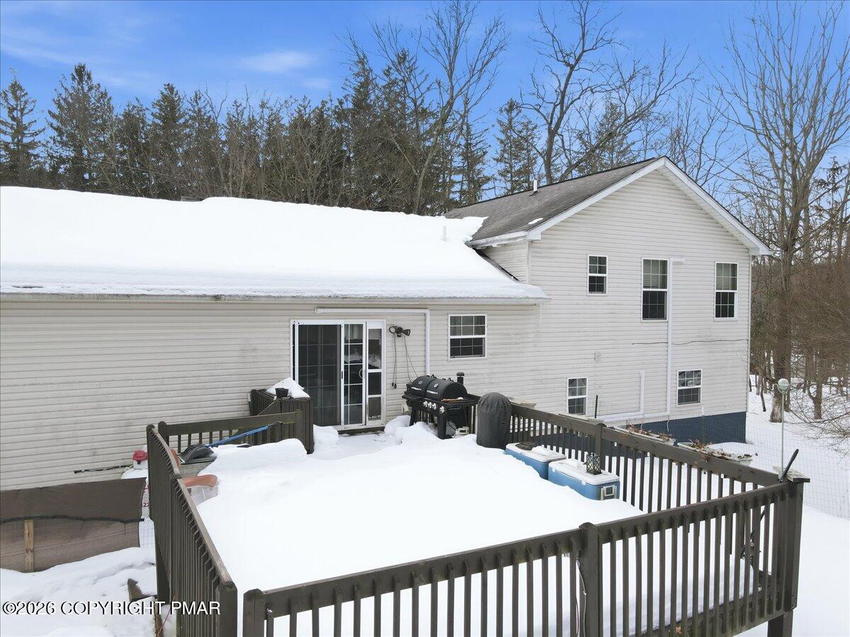199 Magic Mountain Road Henryville, PA 18332 - Photo 59 of 74 a view of a house with a patio