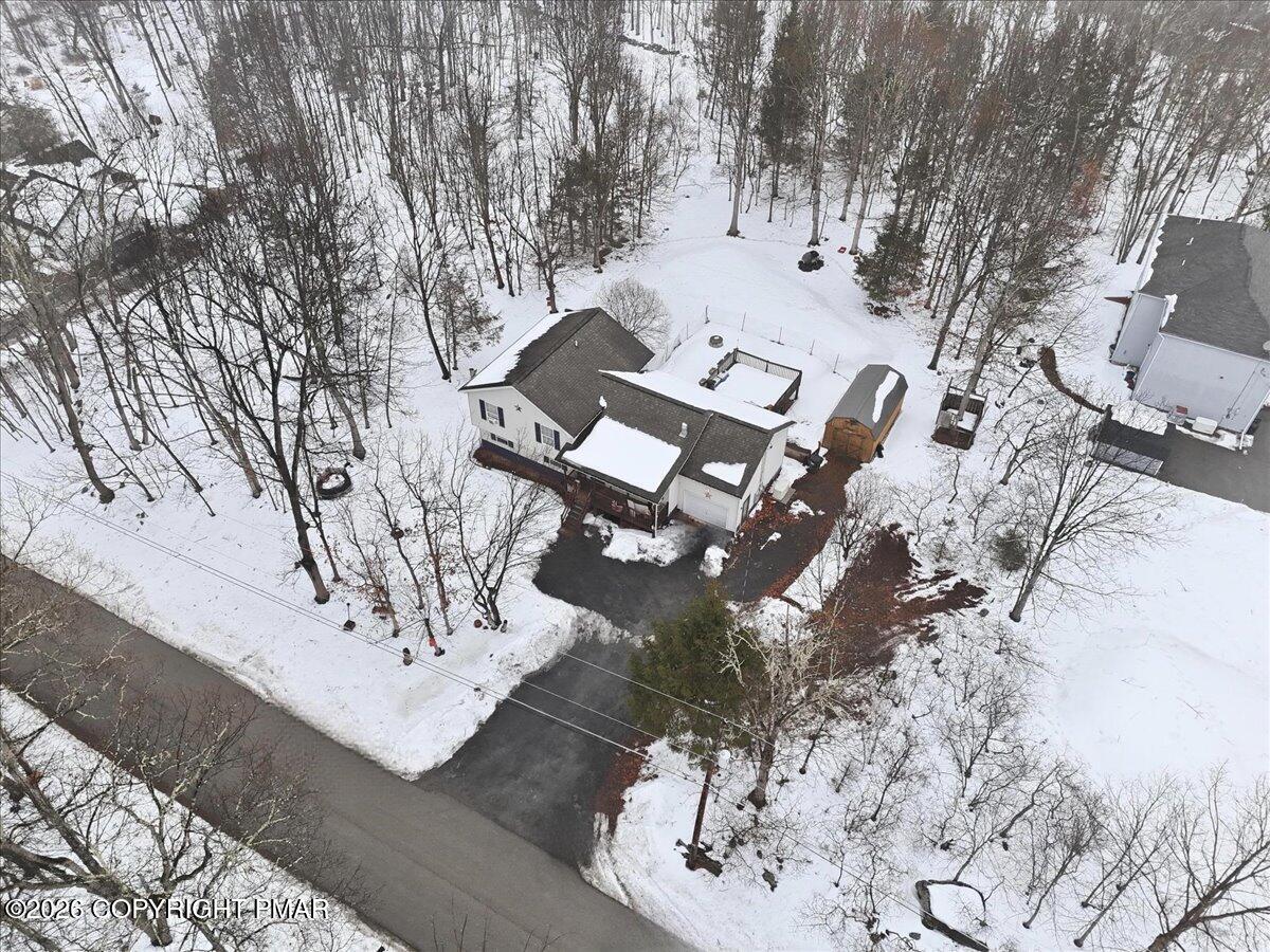 199 Magic Mountain Road Henryville, PA 18332 - Photo 68 of 74 Drone view