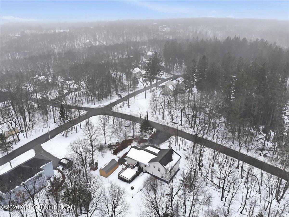 199 Magic Mountain Road Henryville, PA 18332 - Photo 72 of 74 Drone view