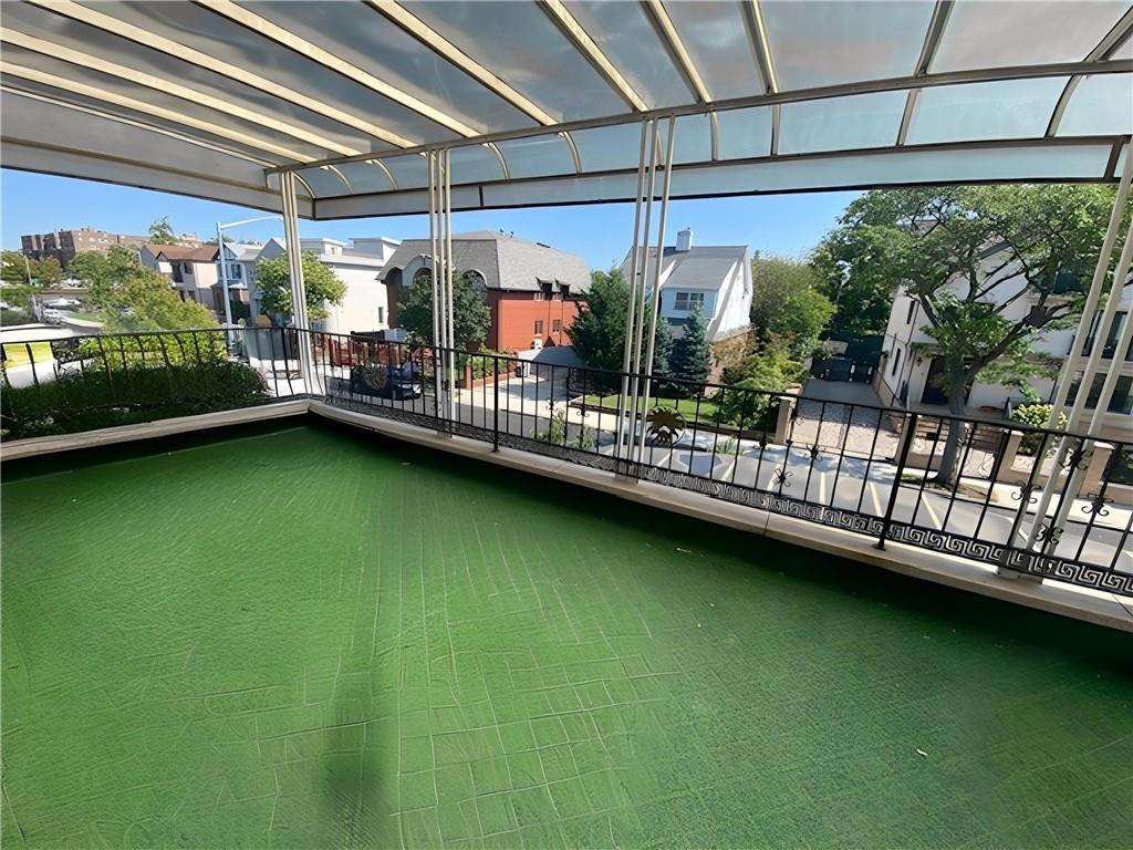 34 Amherst Street Brooklyn, NY 11235 - Photo 26 of 47 a view of a balcony with dining area