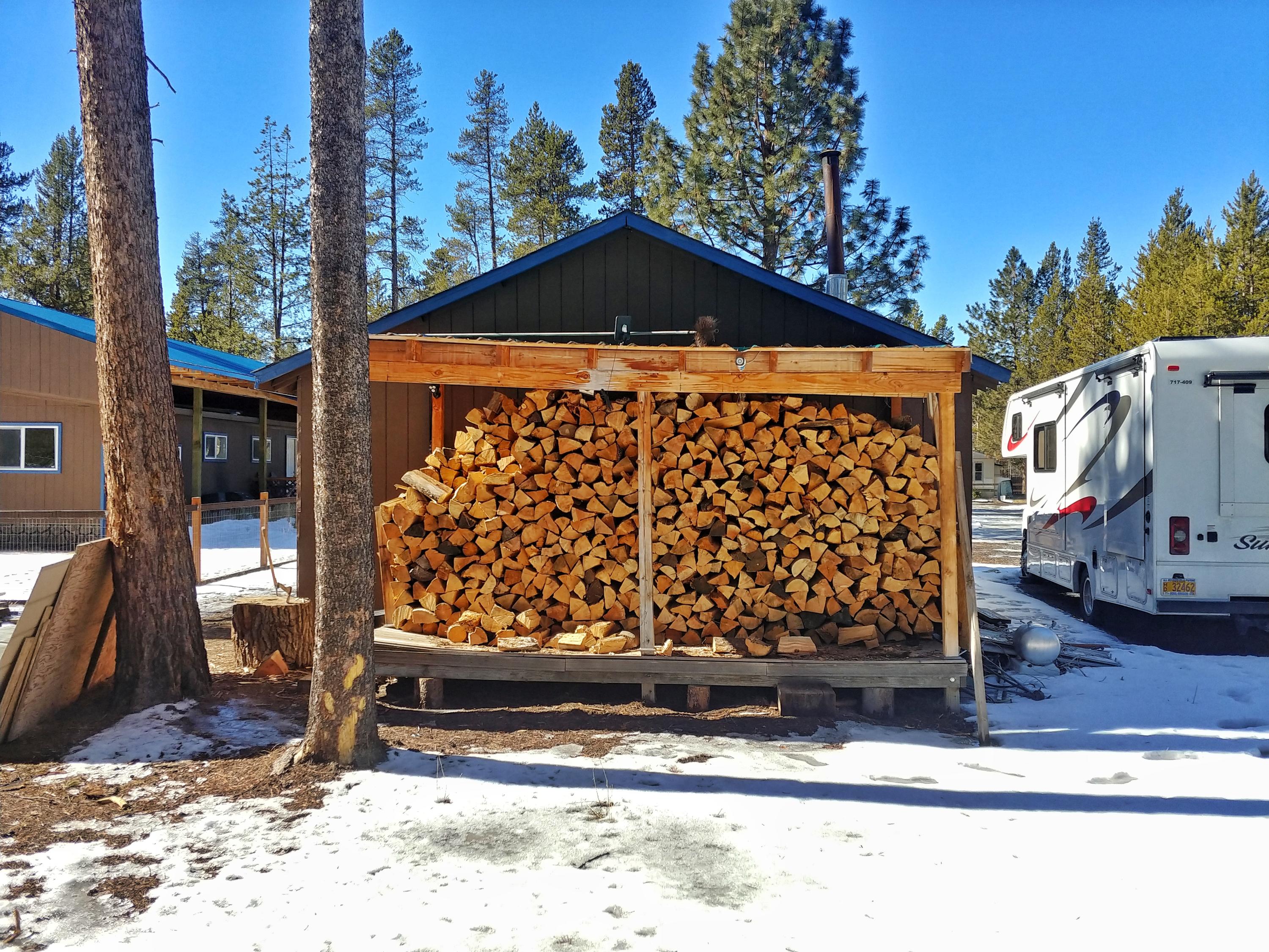 51354 Welch Road La Pine, OR 97739 - Photo 21 of 30 Plenty of firewood ready to use