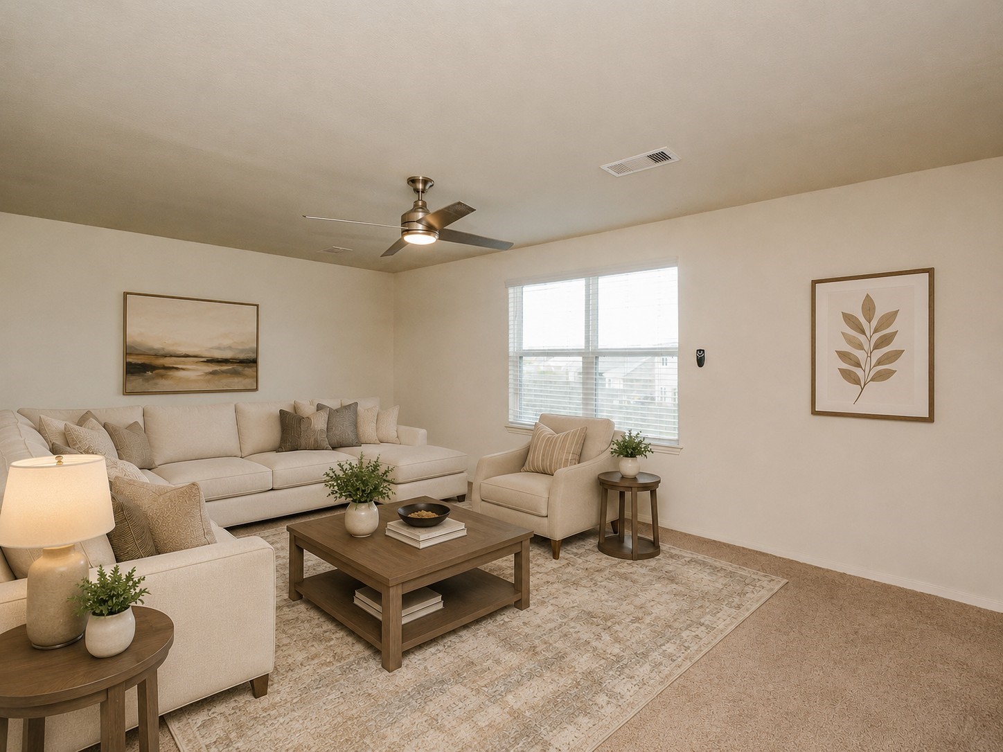 1322 Emerald Stone Drive Rosharon, TX 77583 - Photo 17 of 23 a living room with furniture and a large window