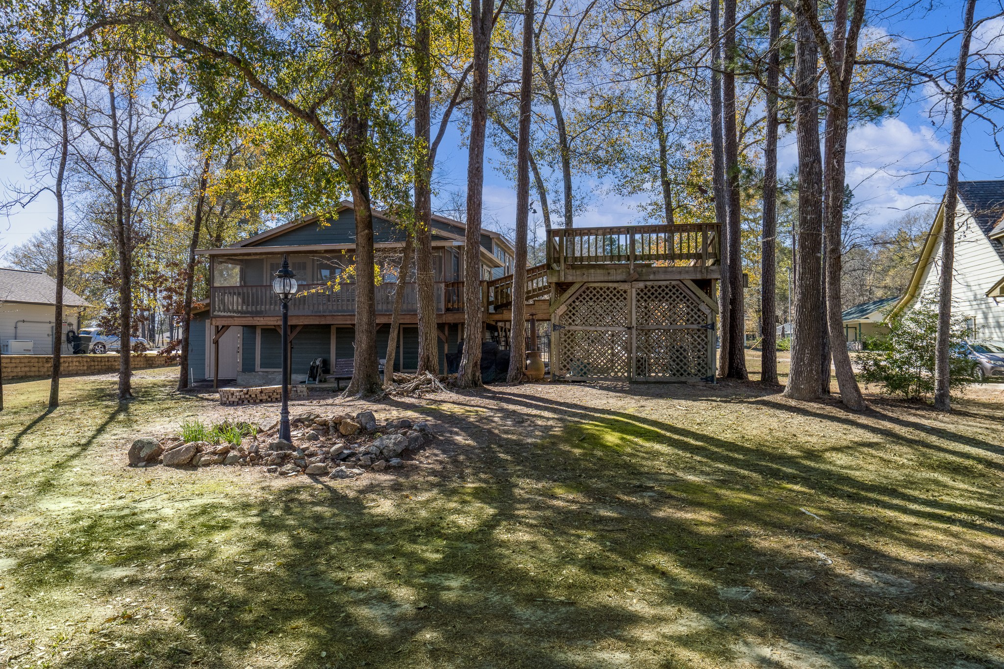 97 Greenway Drive Trinity, TX 75862 - Photo 38 of 49 a front view of a house with a yard