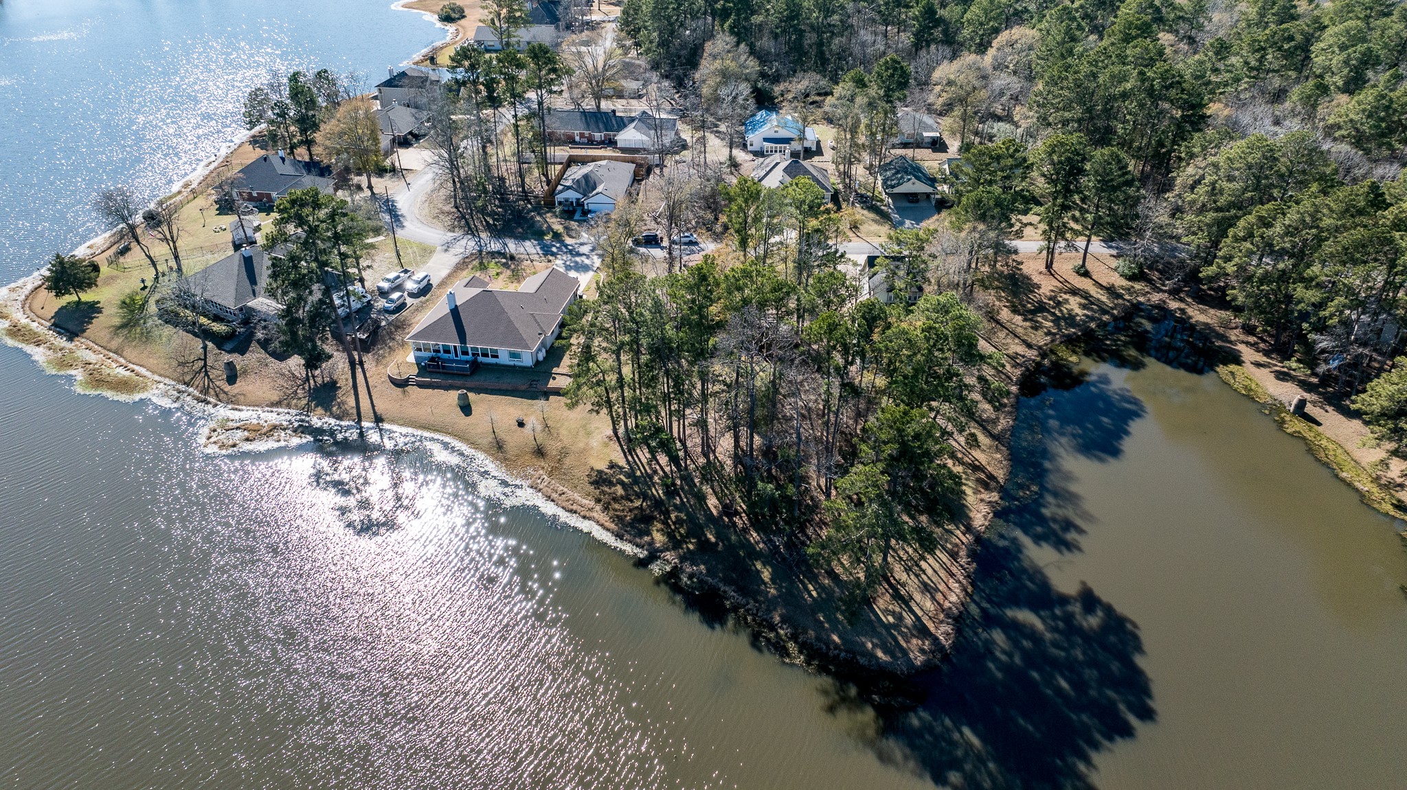 97 Greenway Drive Trinity, TX 75862 - Photo 46 of 49 a view of lake from outdoor space