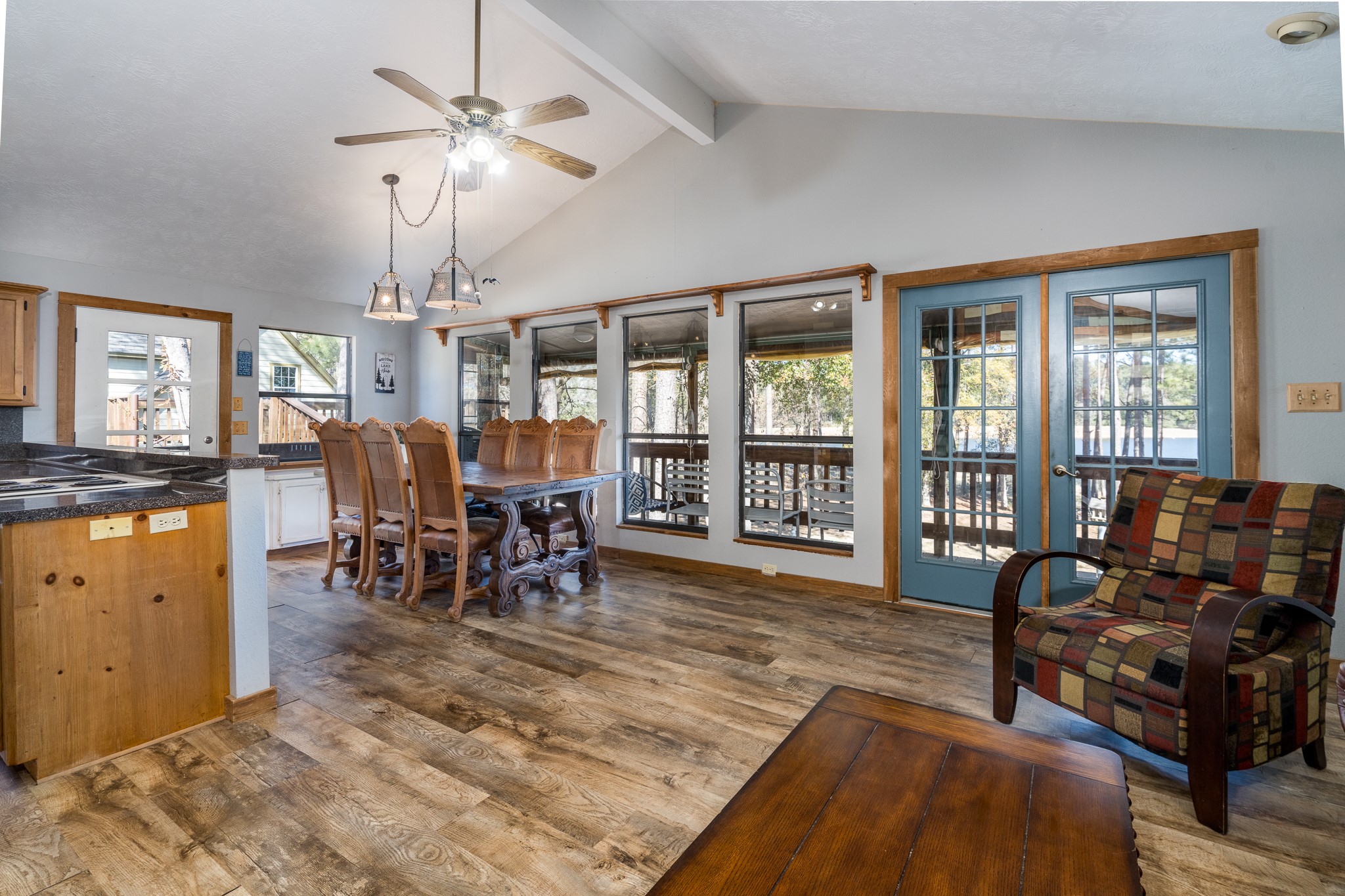 97 Greenway Drive Trinity, TX 75862 - Photo 8 of 49 a view of a dining room with furniture window and outside view