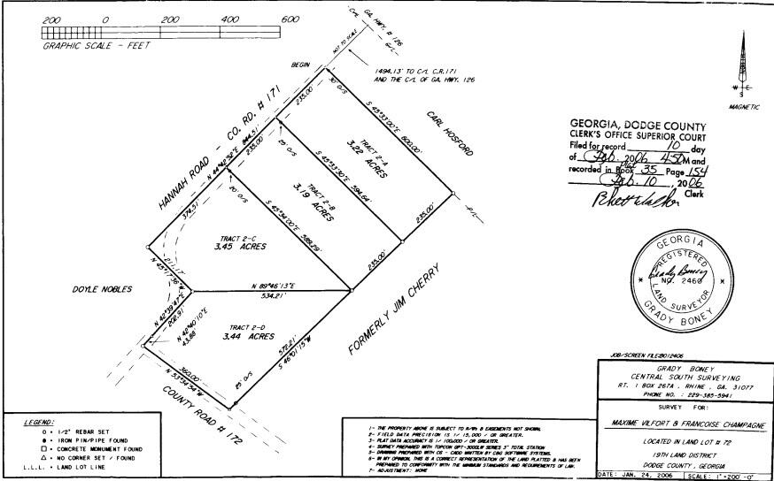 0 Hannah Road Chester, GA 31012 - Photo 3 of 59 0 Hannah Plat