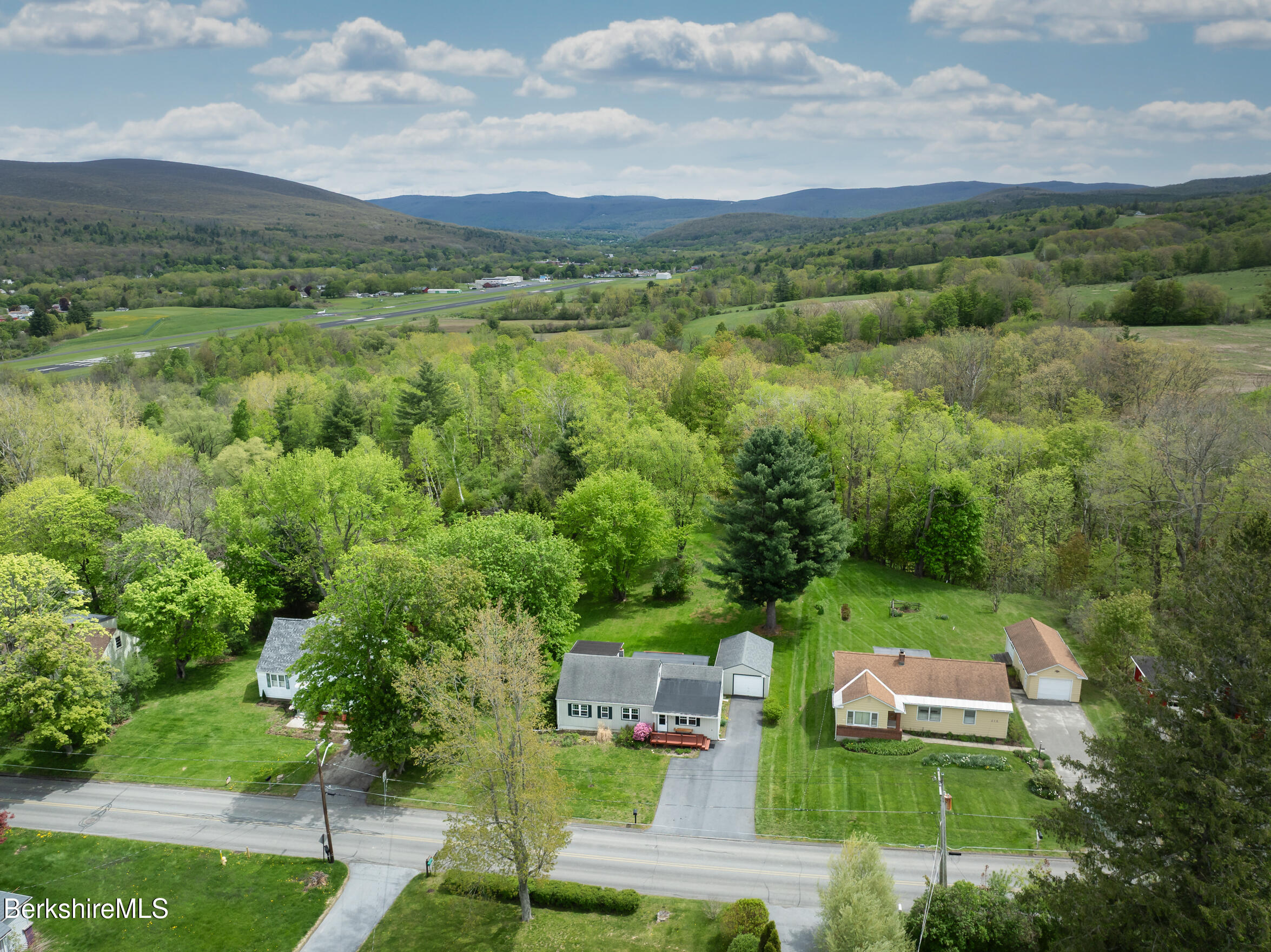310 Luce Road Williamstown, MA 01267 - Photo 30 of 30 an aerial view of a town with residential houses