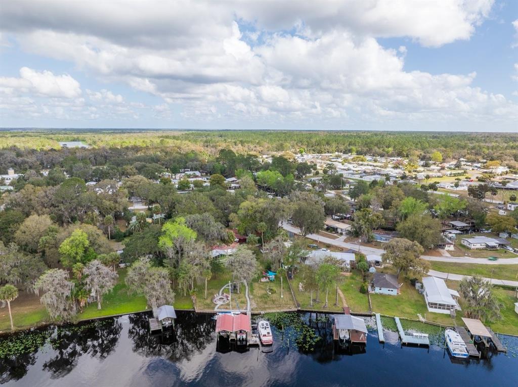 101 Orange Street Satsuma, FL 32189 - Photo 55 of 65 an aerial view of a houses with yard