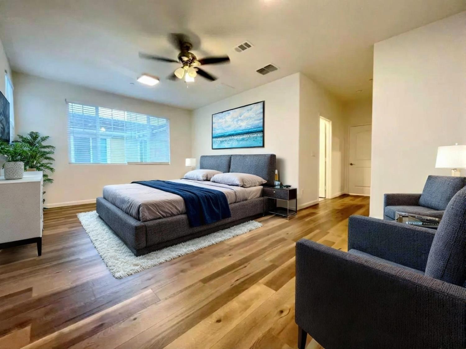 3781 Samuelson Way Sacramento, CA 95834 - Photo 28 of 42 a bedroom with furniture and a large window