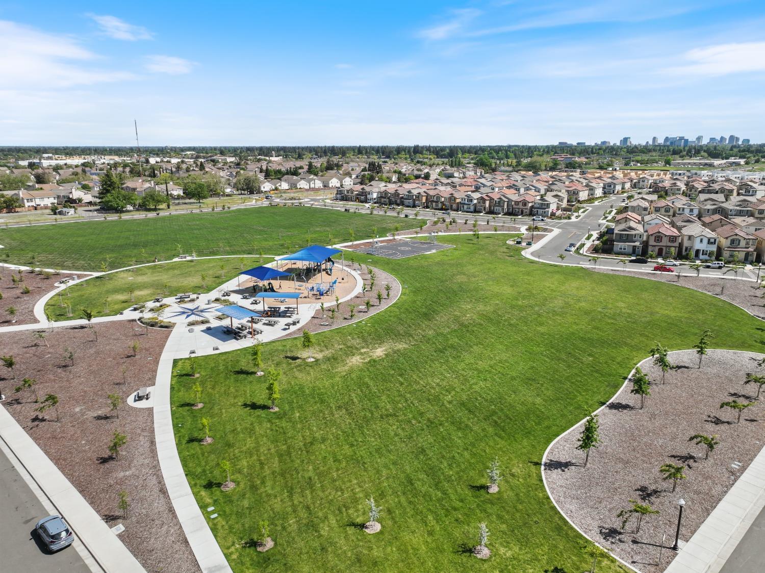 3781 Samuelson Way Sacramento, CA 95834 - Photo 34 of 42 an aerial view of a house with a big yard