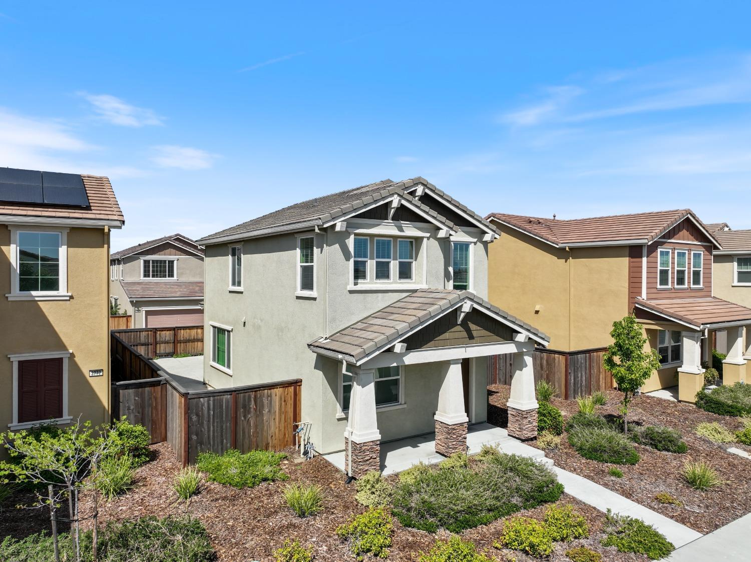 3781 Samuelson Way Sacramento, CA 95834 - Photo 41 of 42 a front view of a house with a yard