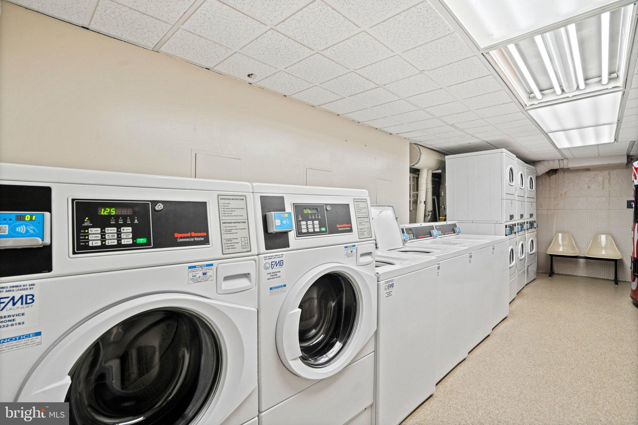 490 M Street Southwest, Unit W204 Washington, DC 20024 - Photo 35 of 39 Common Laundry