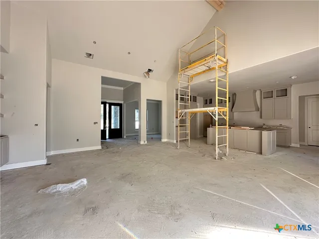 a view of a livingroom with a furniture