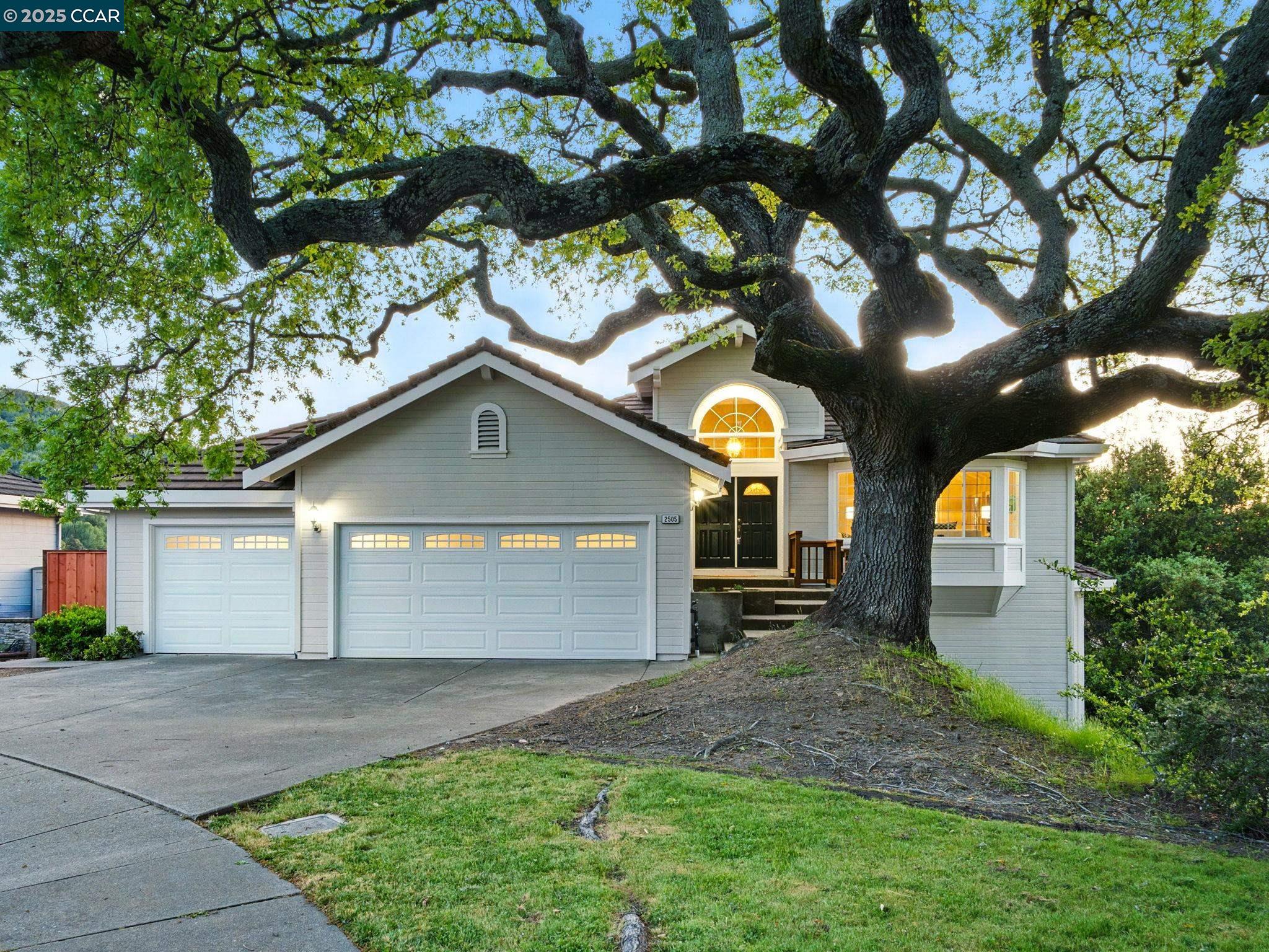 a view of outdoor space and yard