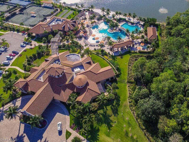 9578 Trevi Court, Unit 5142 Naples, FL 34113 - Photo 38 of 49 an aerial view of residential house with outdoor space and swimming pool