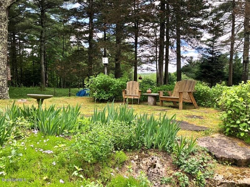 674 Foley Road Sheffield, MA 01257 - Photo 29 of 30 a view of a garden with plants and large trees