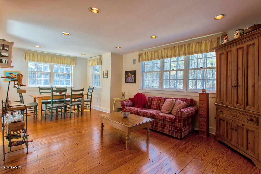 674 Foley Road Sheffield, MA 01257 - Photo 7 of 30 a living room with furniture and wooden floor