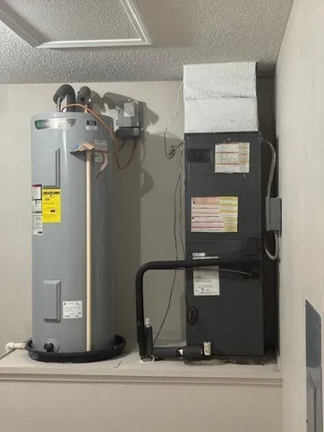 a view of storage and utility room