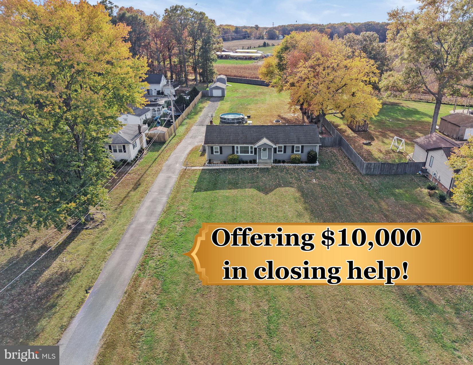 16203 Brandywine Road Brandywine, MD 20613 - Photo 1 of 37 a view of swimming pool with a garden and signage