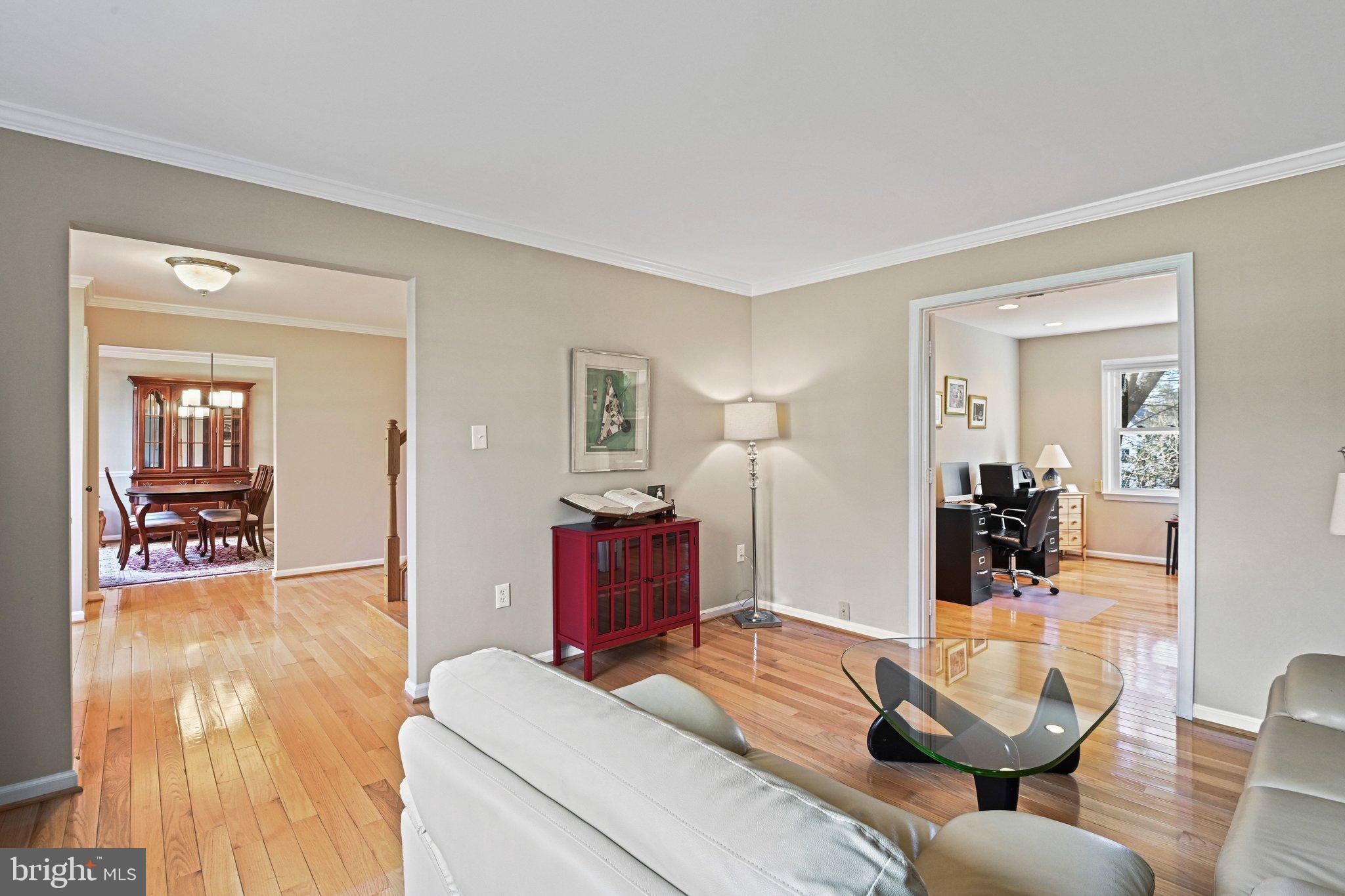 2707 Glencroft Road Vienna, VA 22181 - Photo 10 of 53 a bedroom with furniture and a wooden floor
