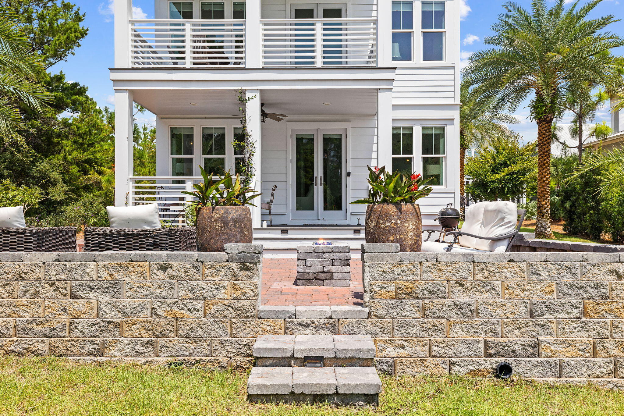 4 Clipper Street Inlet Beach, FL 32461 - Photo 35 of 49 a view of a house with backyard and sitting area