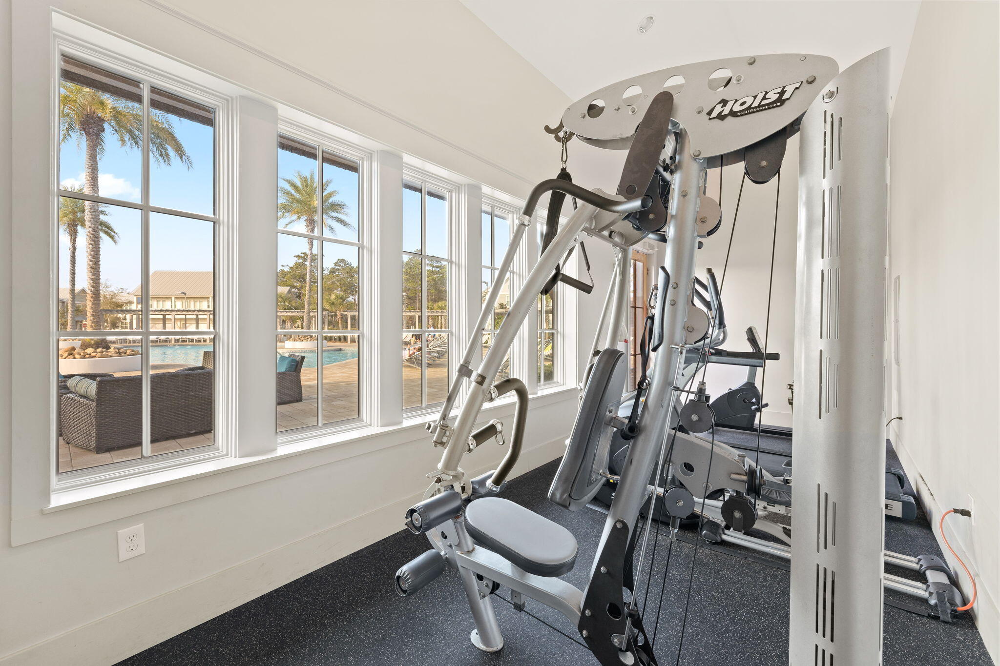 4 Clipper Street Inlet Beach, FL 32461 - Photo 44 of 49 a view of a room with gym equipment