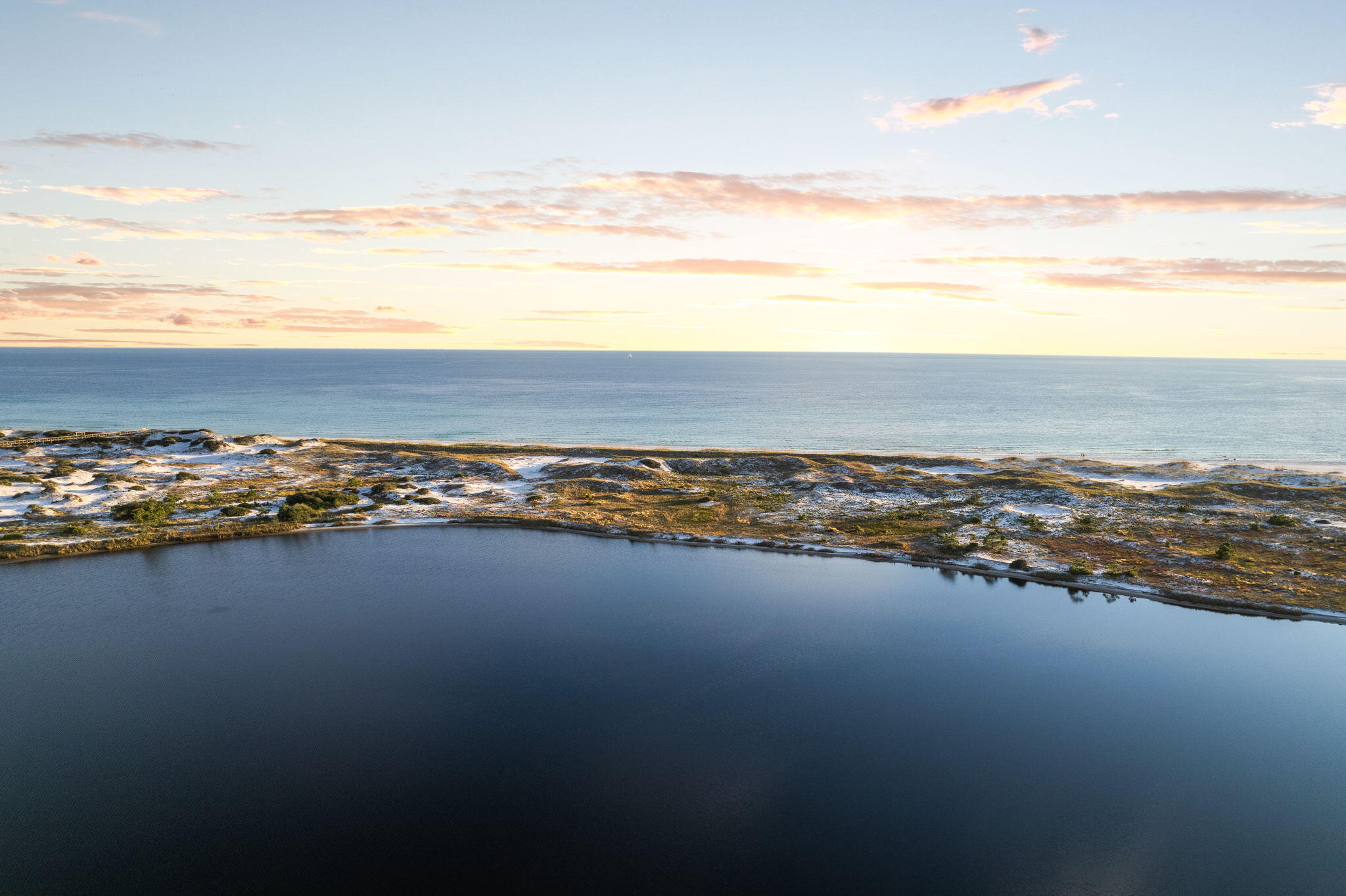 4 Clipper Street Inlet Beach, FL 32461 - Photo 47 of 49 a view of an ocean and beach