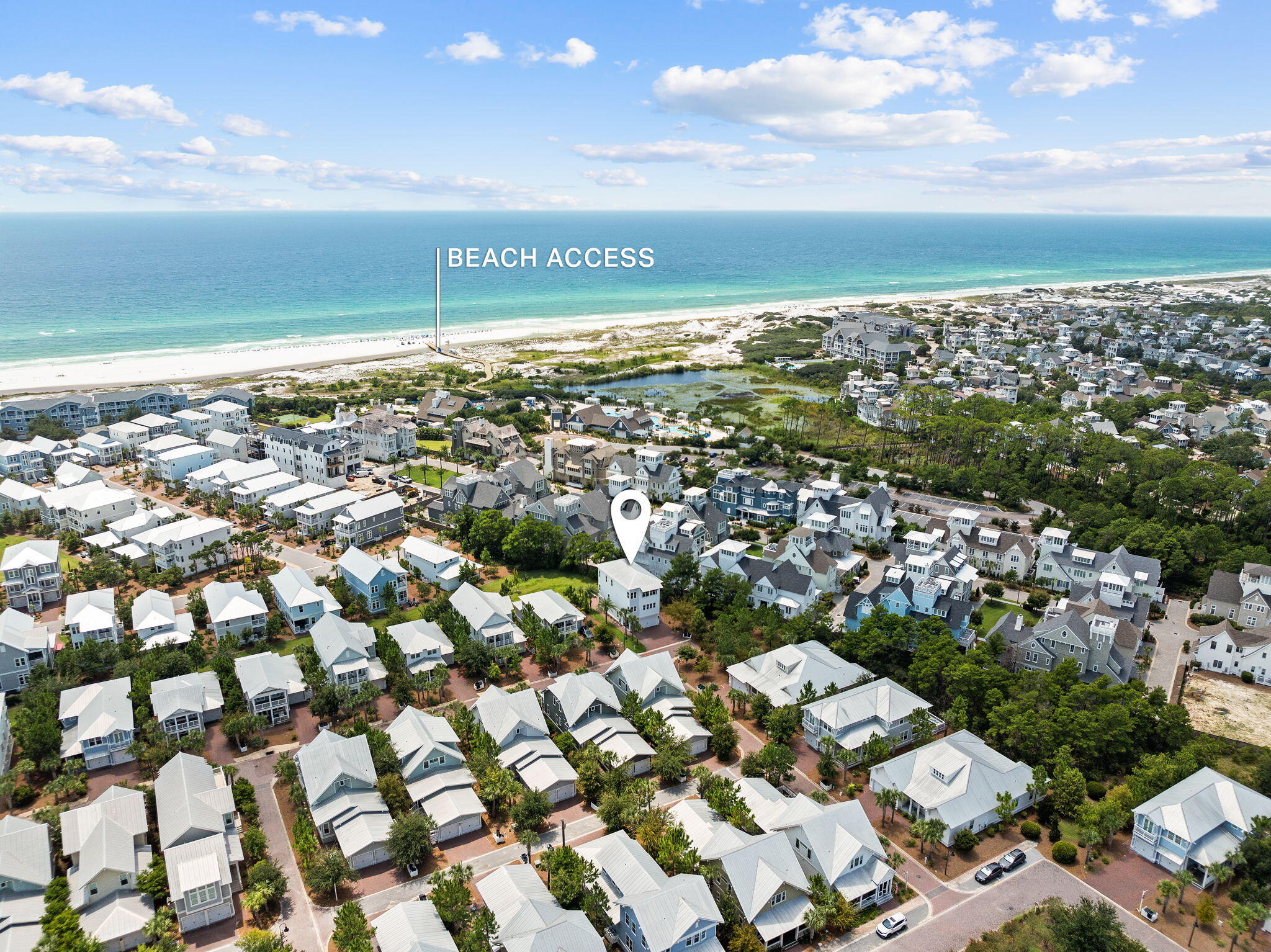 4 Clipper Street Inlet Beach, FL 32461 - Photo 5 of 49 a view of city and ocean
