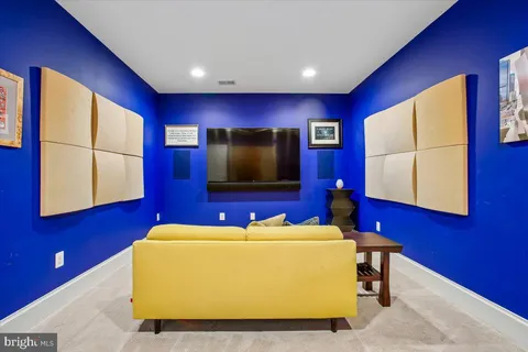 a view of a storage room with utility room