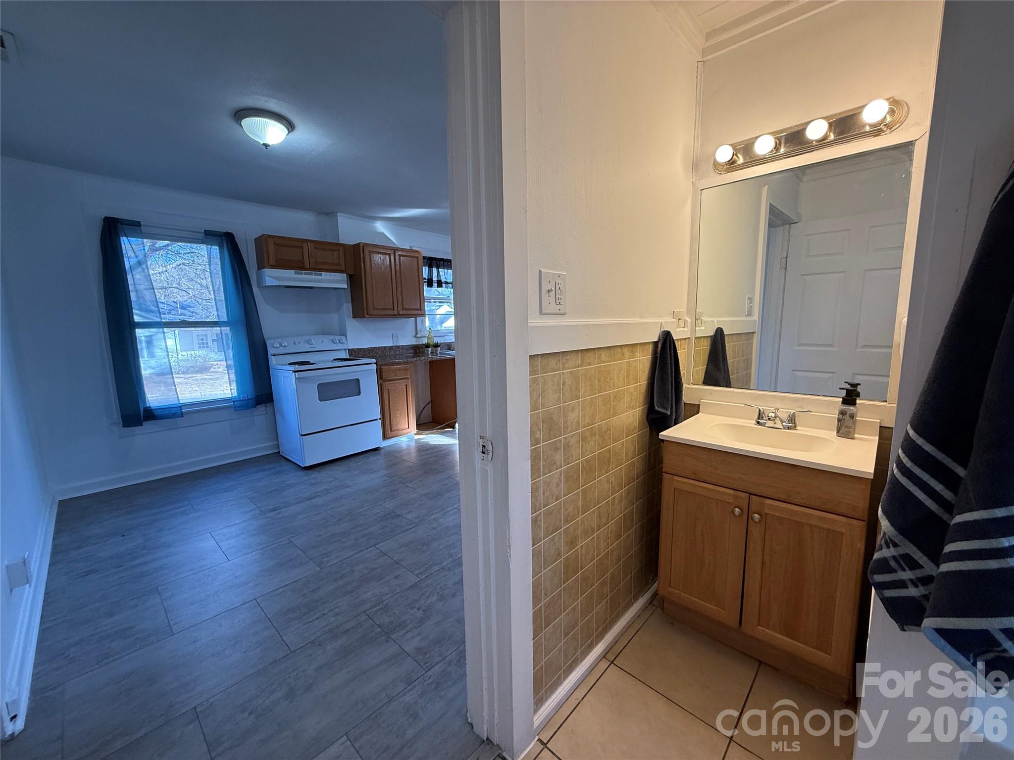2603 5th Avenue Southwest Hickory, NC 28602 - Photo 27 of 31 a view of kitchen with a sink and wooden floor