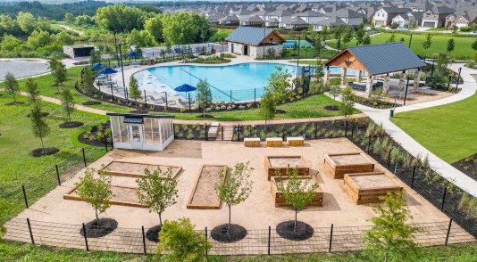 1608 Jonas Cove Pflugerville, TX 78660 - Photo 17 of 25 a view of a swimming pool with seating space