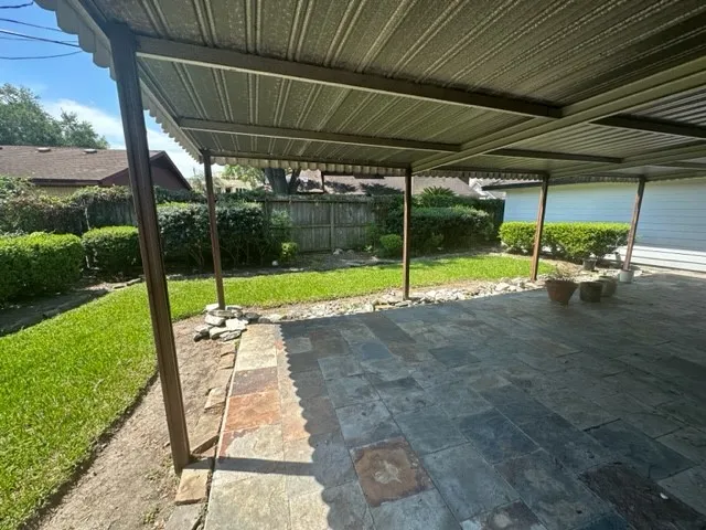 a view of outdoor space with porch