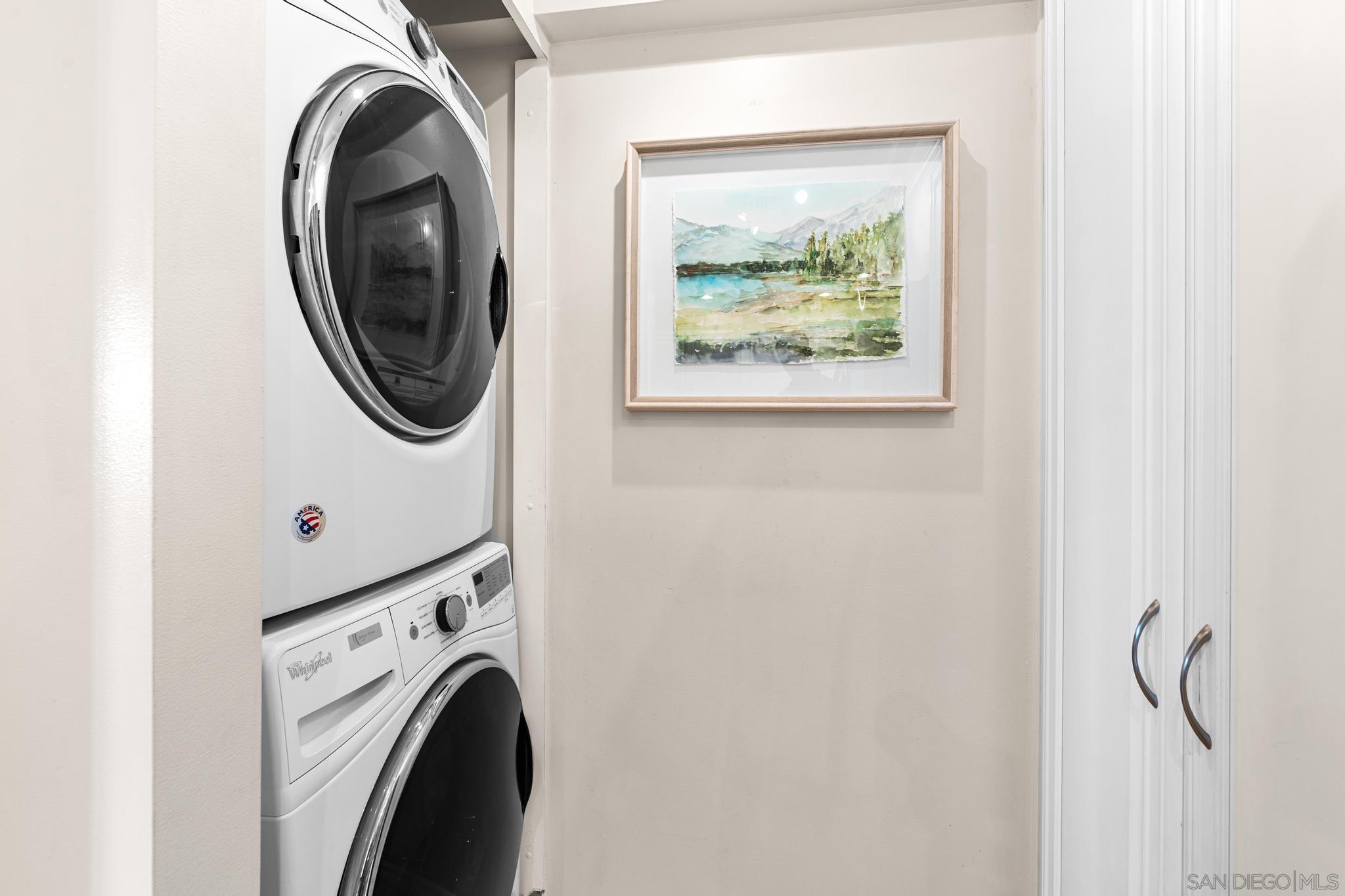 100 Harbor Drive, Unit 505 San Diego, CA 92101 - Photo 29 of 33 a close view of a washer and dryer