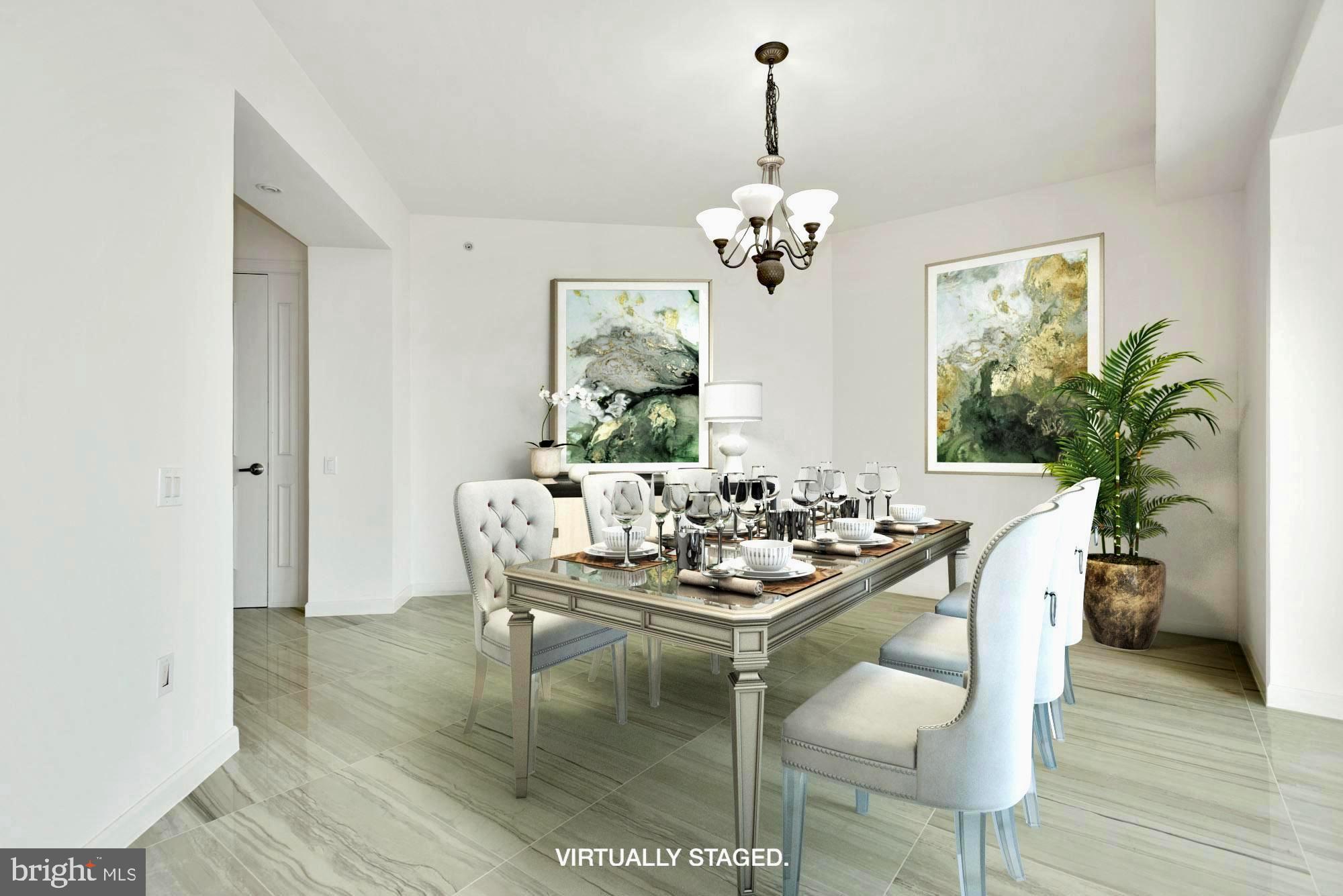 1830 Fountain Drive, Unit 1501 Reston, VA 20190 - Photo 15 of 62 Dining Room - Virtually Staged