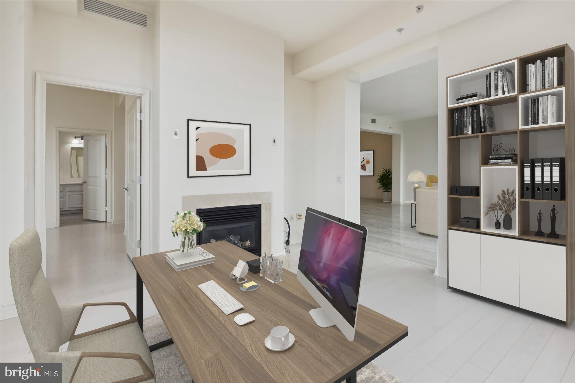 1830 Fountain Drive, Unit 1501 Reston, VA 20190 - Photo 16 of 62 Den/Office/Library
Virtually Staged