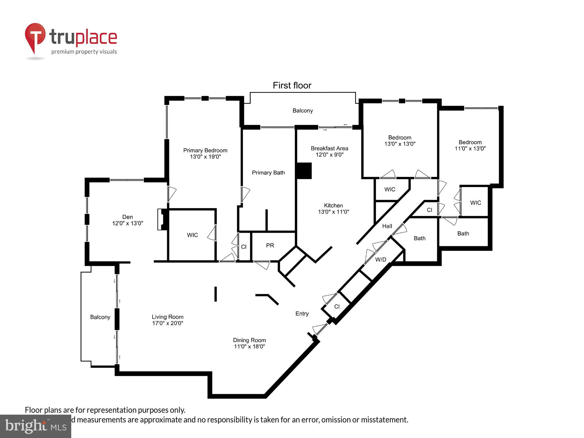 1830 Fountain Drive, Unit 1501 Reston, VA 20190 - Photo 62 of 62 San Francisco Model Floor Plan for 1501
