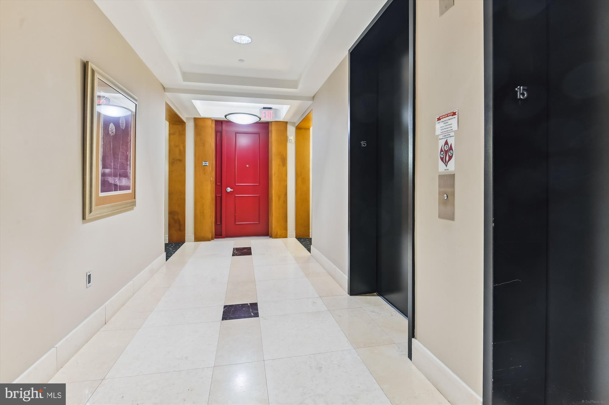 1830 Fountain Drive, Unit 1501 Reston, VA 20190 - Photo 4 of 62 Entry Door to Home from Elevator on Penthouse Lv