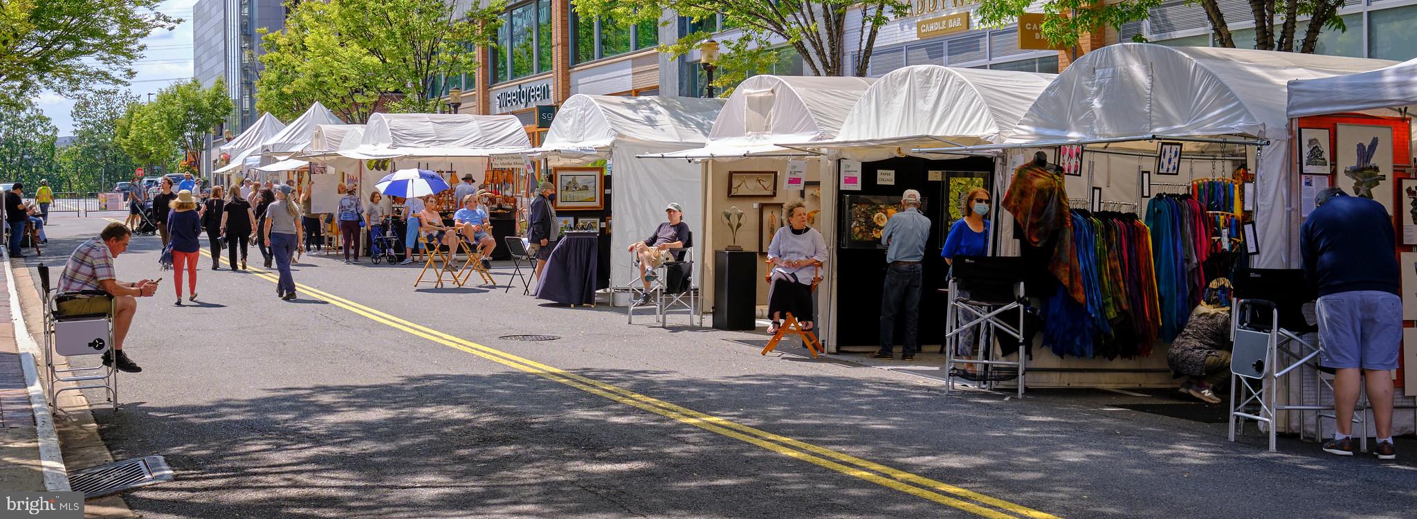1830 Fountain Drive, Unit 1501 Reston, VA 20190 - Photo 61 of 62 Reston's Annual Outdoor Art Show
